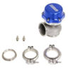 Wastegate zewnętrzny TurboWorks 50mm 0.5 Bar V-Band Niebieski