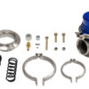 Wastegate zewnętrzny TurboWorks 60mm 1.6 Bar V-Band Niebieski