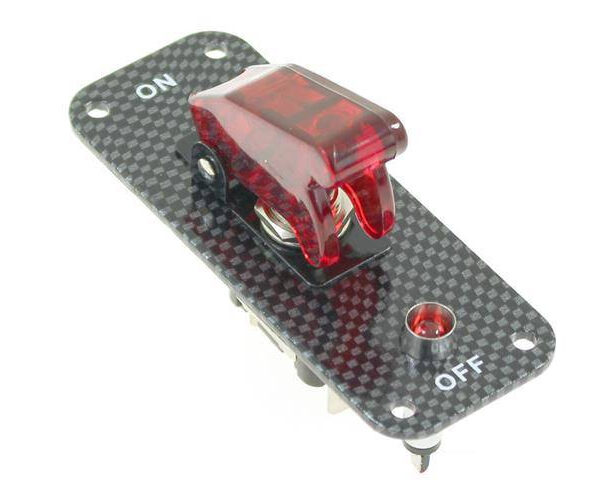 Włącznik PRO 1 Master Red Carbon