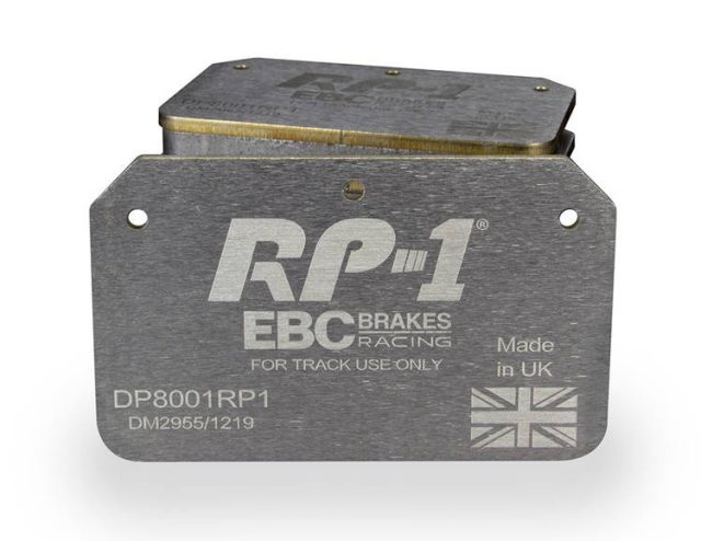 DP81110RP1 - Zestaw wyścigowych klocków hamulcowych seria RP-1 Racing EBC Brakes ASTON MARTIN | DB7 | Vanquish | CHRYSLER (USA)