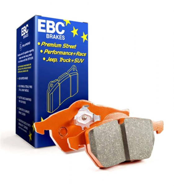 DP91741 - Zestaw klocków hamulcowych seria ORANGESTUFF EBC Brakes FORD | Mustang (5th Gen)
