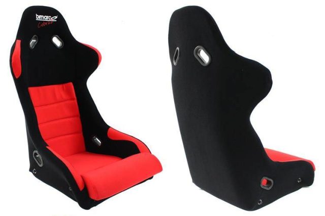 Fotel Sportowy Bimarco Cobra II Welur Blue Black