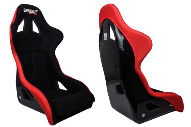 Fotel Sportowy Bimarco Cobra III Welur Black Red