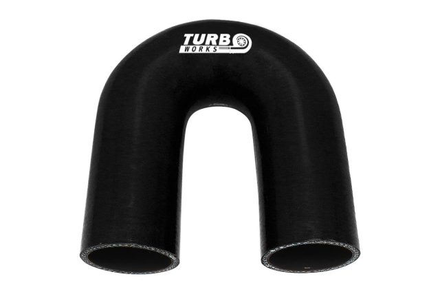 Kolanko 180st TurboWorks Black 60mm