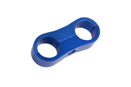 Mocowanie uchwyt przewodów 15,9mm podwójne aluminium