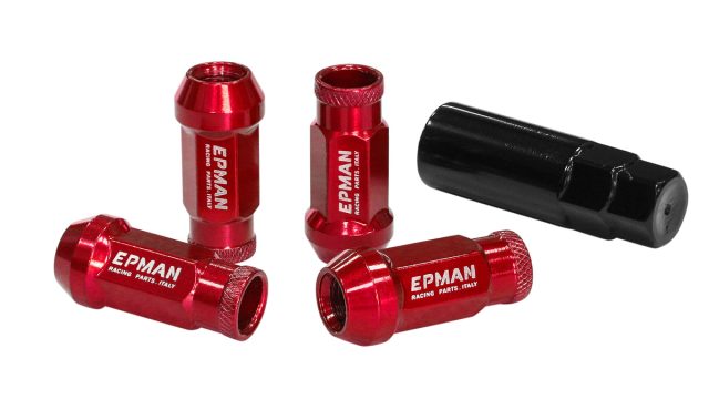 Nakrętki Epman JDM M12x1,25 Czerwone