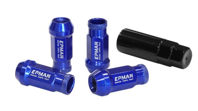 Nakrętki Epman JDM M12x1,25 Niebieskie