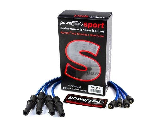 Przewody zapłonowe PowerTEC SUBARU IMPREZA LEGACY FORESTER EJ16-EJ22 92-02 Czerwone