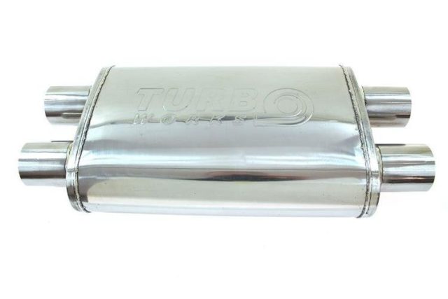 Tłumik Środkowy 51mm TurboWorks LT 304SS 355mm