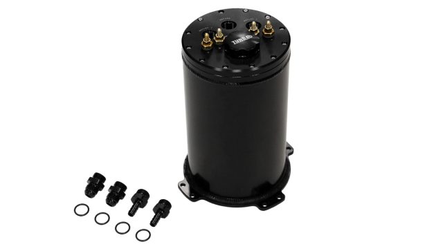 Zbiornik Paliwa Swirl Pot 2,8L TurboWorks na 2 pompy Czarny Typ 1