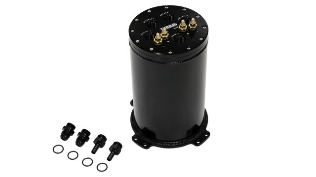 Zbiornik Paliwa Swirl Pot 2,8L TurboWorks na 2 pompy Czarny Typ 2