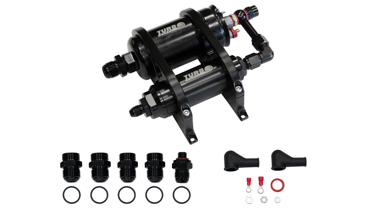 Zestaw Pompa paliwa TurboWorks 044 300LHP E85 wraz z filtrem paliwa AN8